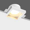 Миниатюра фото светильник встраиваемый под покраску для гкл потолка novotech 371046 белый | 220svet.ru